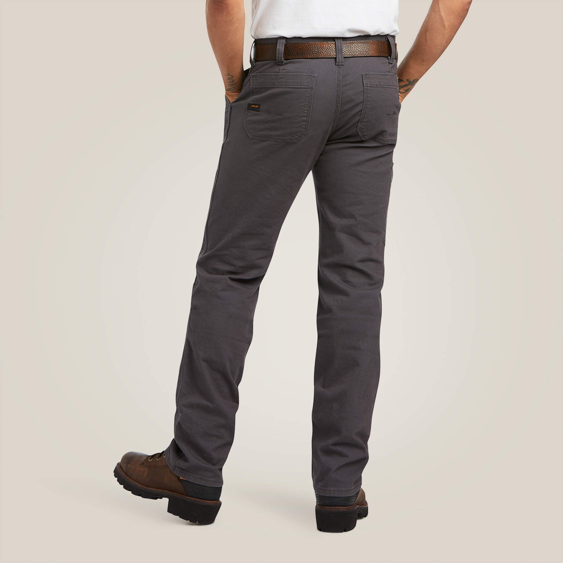 Rebar M7 Slim DuraStretch Made Tough Double Front Straight Pant Men | Ariat outlet