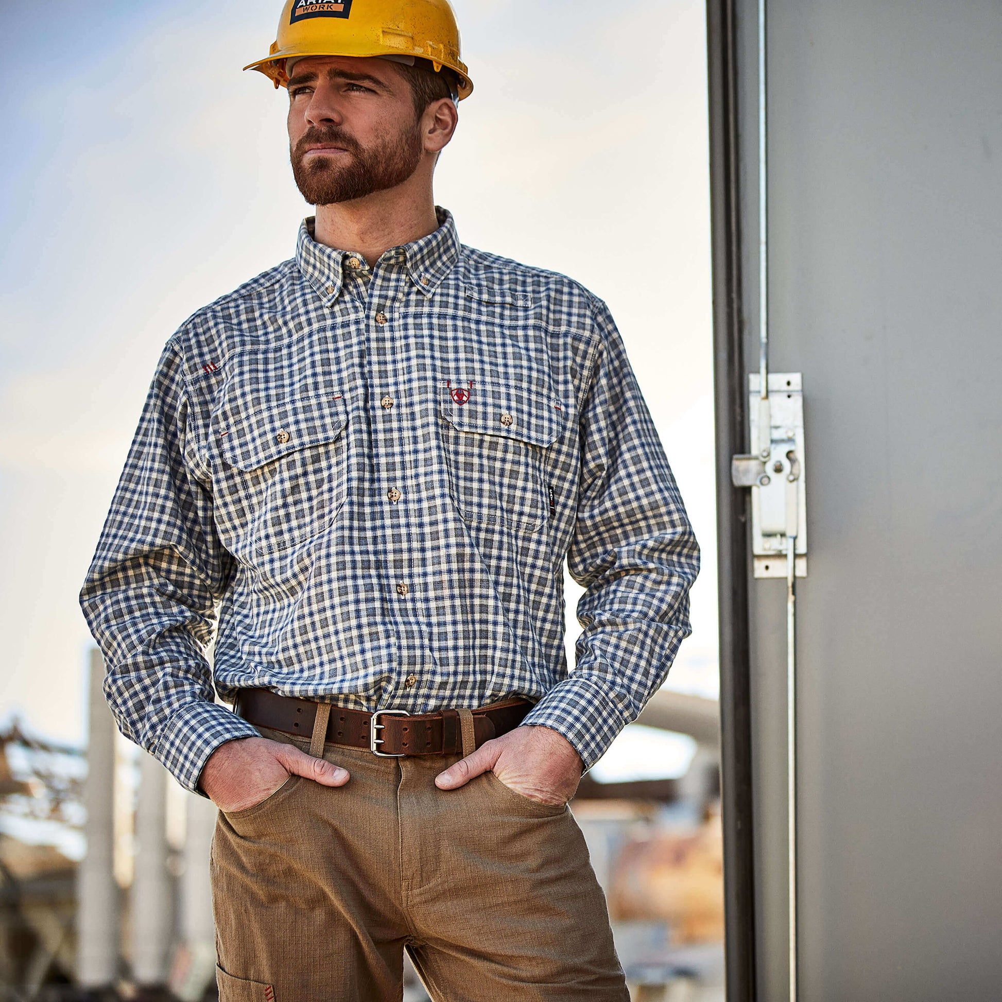 FR Plaid Featherlight Work Shirt Men | Ariat on sale