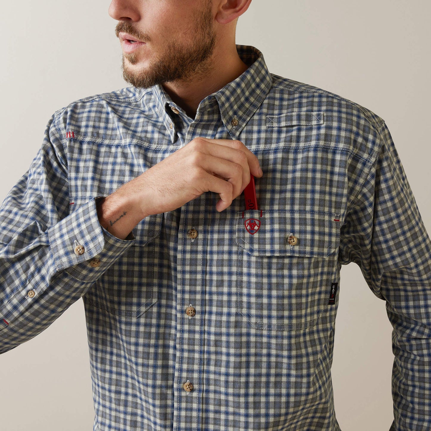 FR Plaid Featherlight Work Shirt Men | Ariat on sale