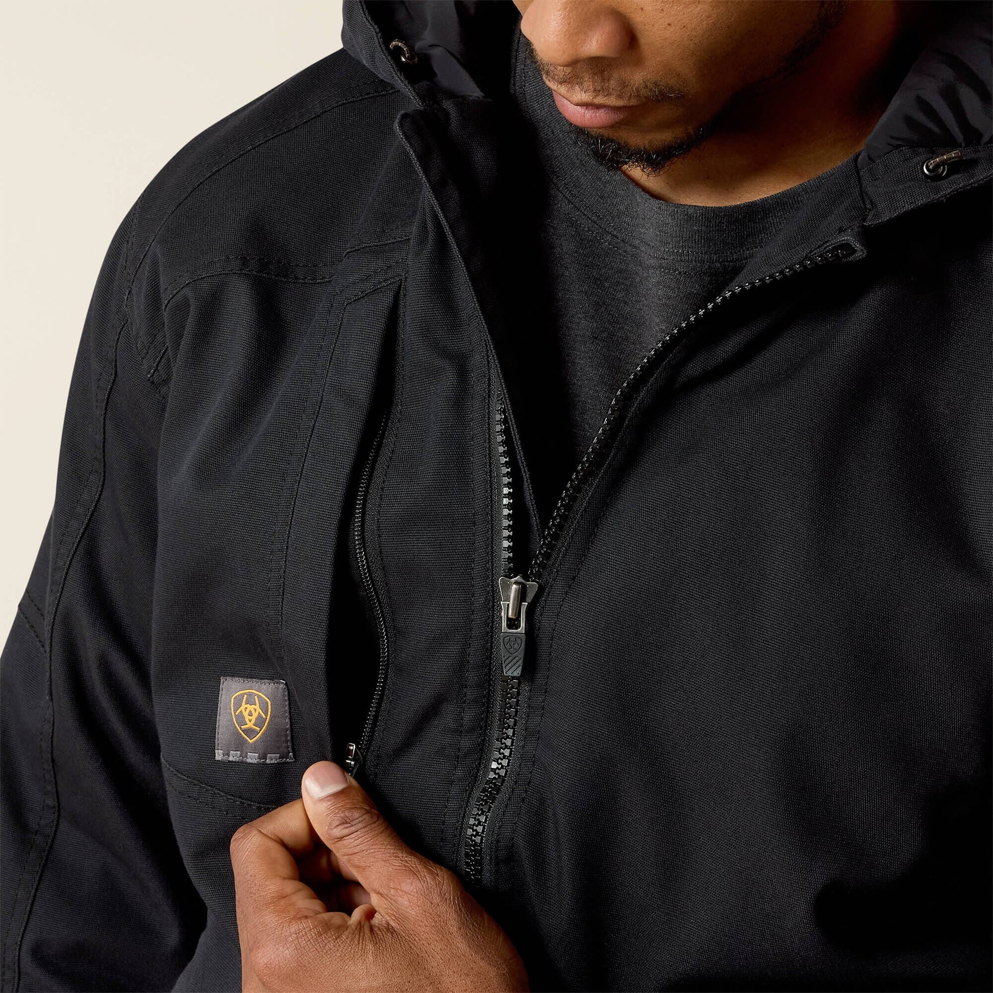 Rebar Washed DuraCanvas Insulated Jacket Men | Ariat for sale