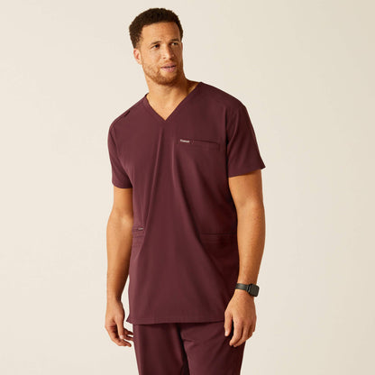 Derham 6 Pocket Scrub Top Men | Ariat discount