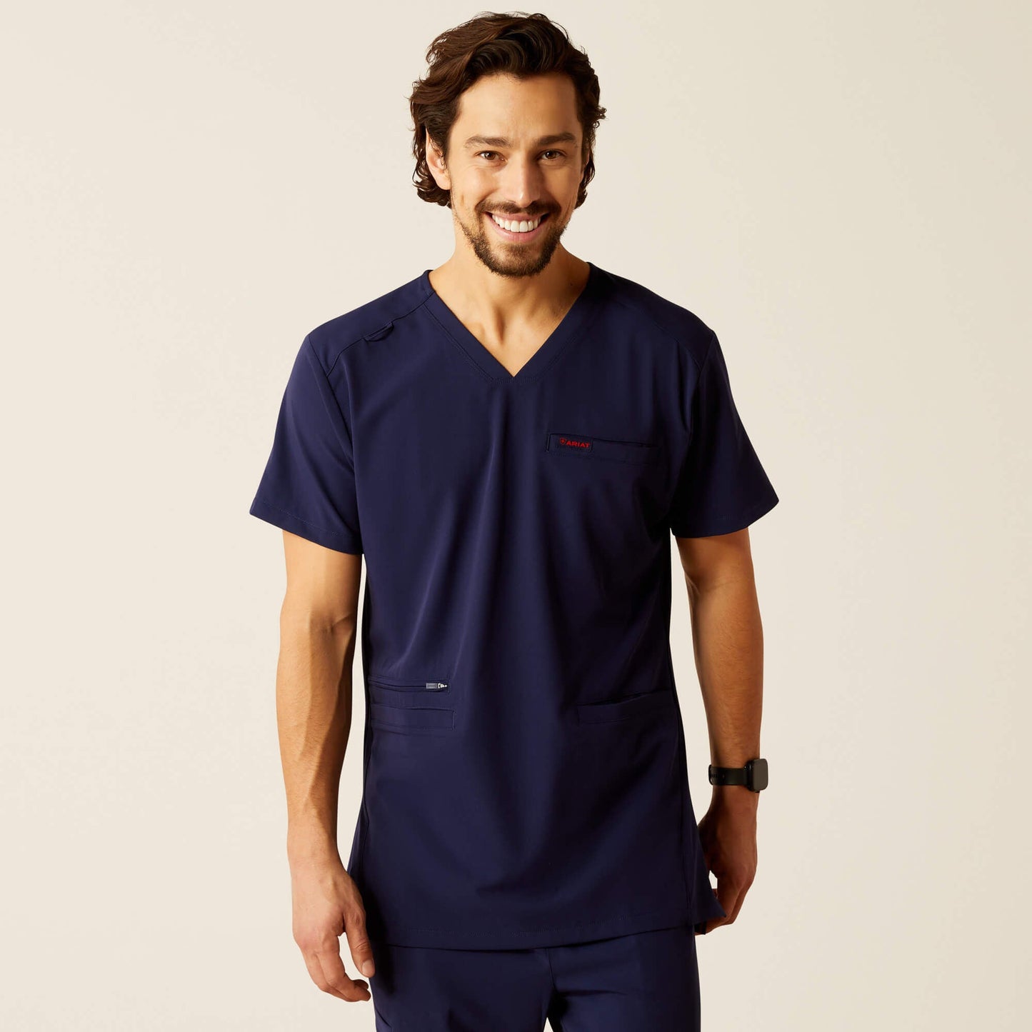 Derham 6 Pocket Scrub Top Men | Ariat for sale
