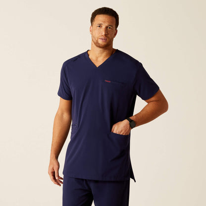 Derham 6 Pocket Scrub Top Men | Ariat for sale