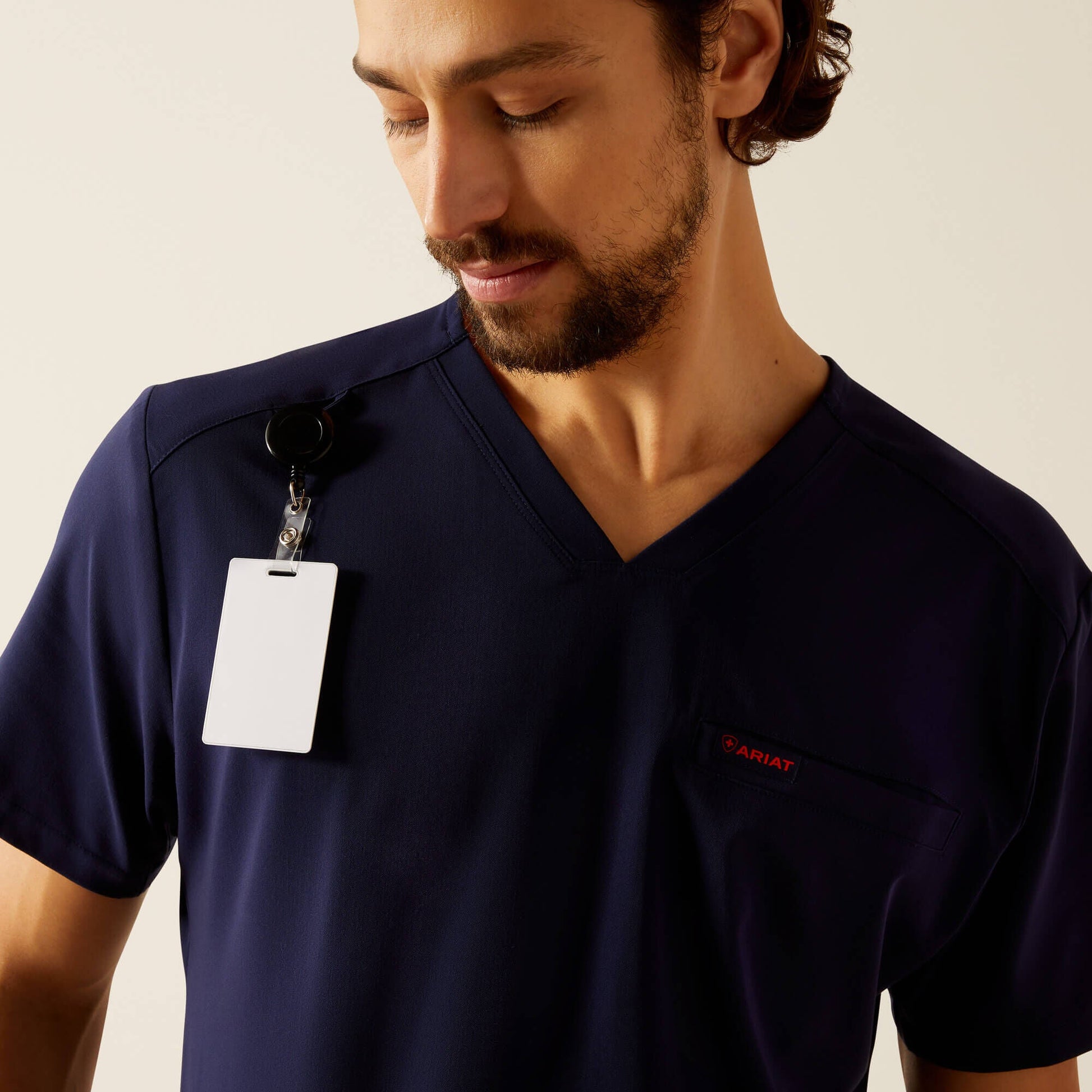 Derham 6 Pocket Scrub Top Men | Ariat for sale