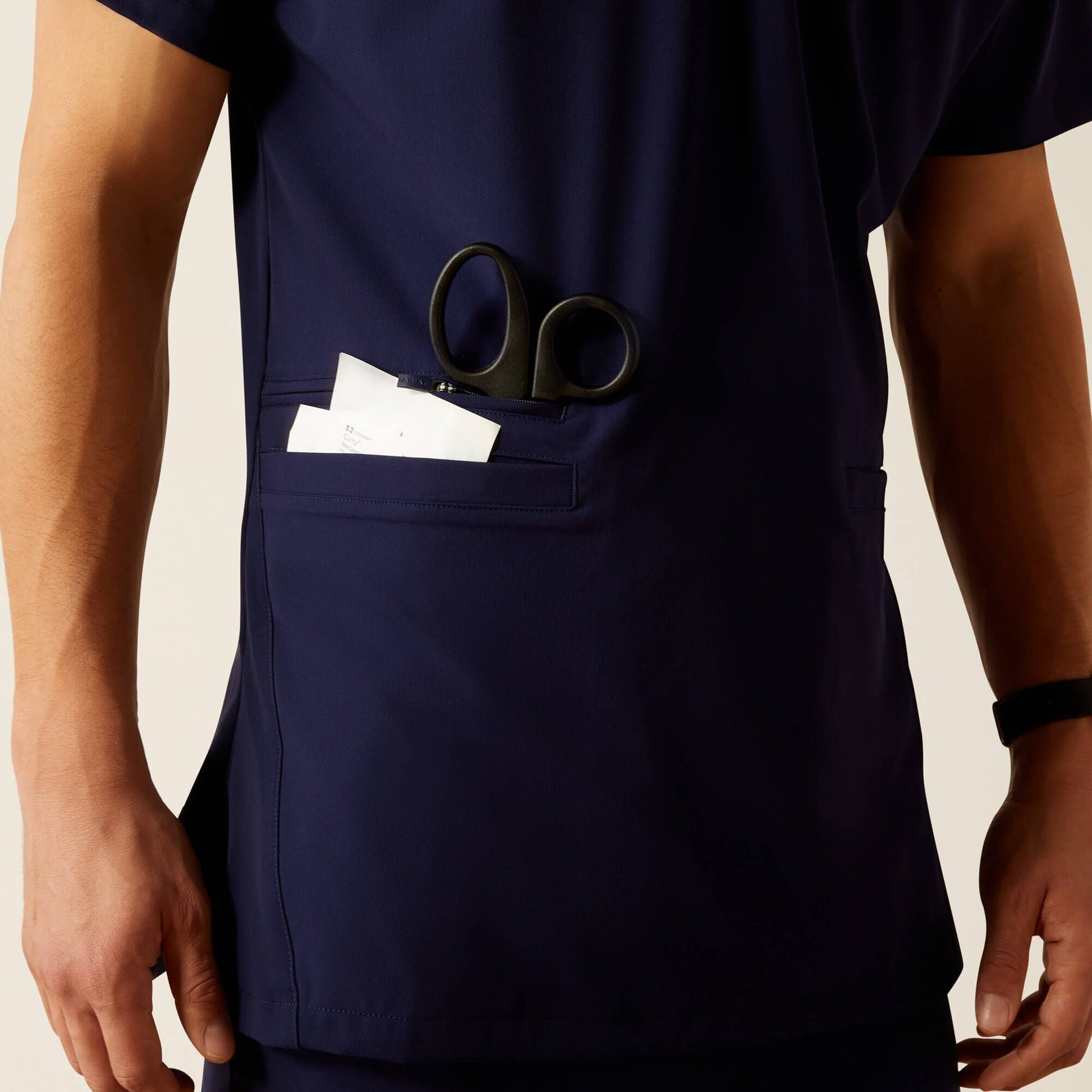 Derham 6 Pocket Scrub Top Men | Ariat for sale