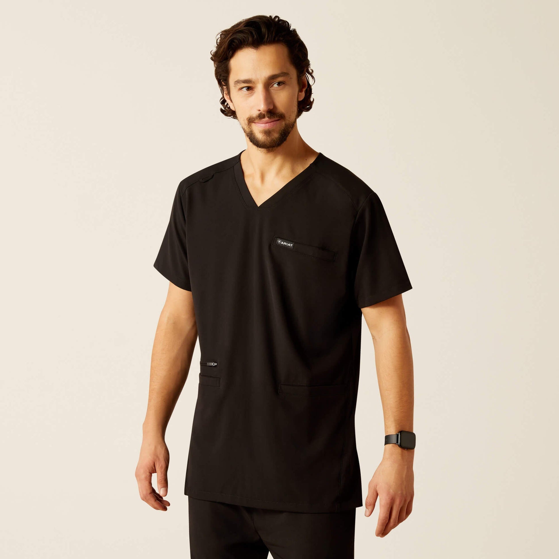 Derham 6 Pocket Scrub Top Men | Ariat on sale
