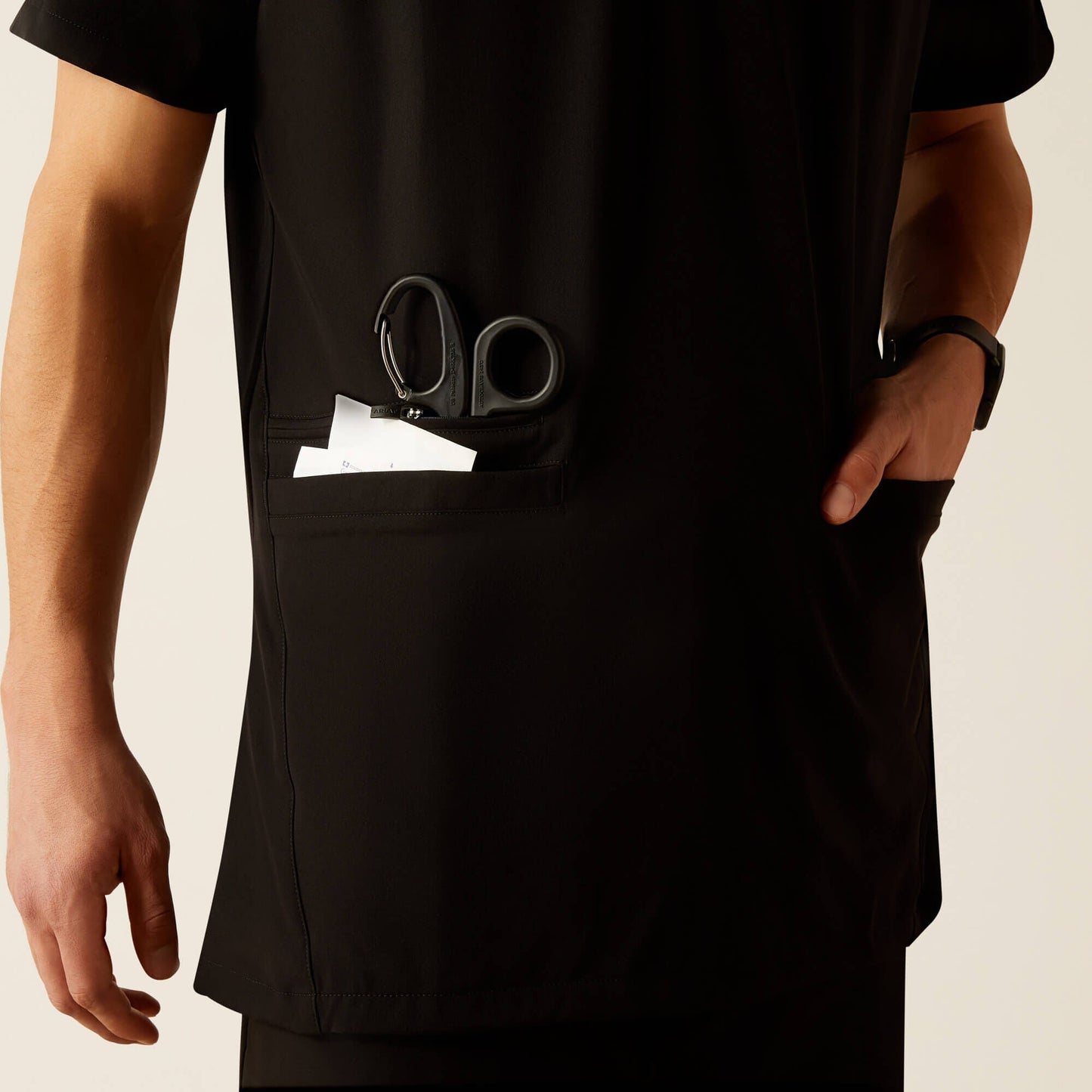 Derham 6 Pocket Scrub Top Men | Ariat on sale