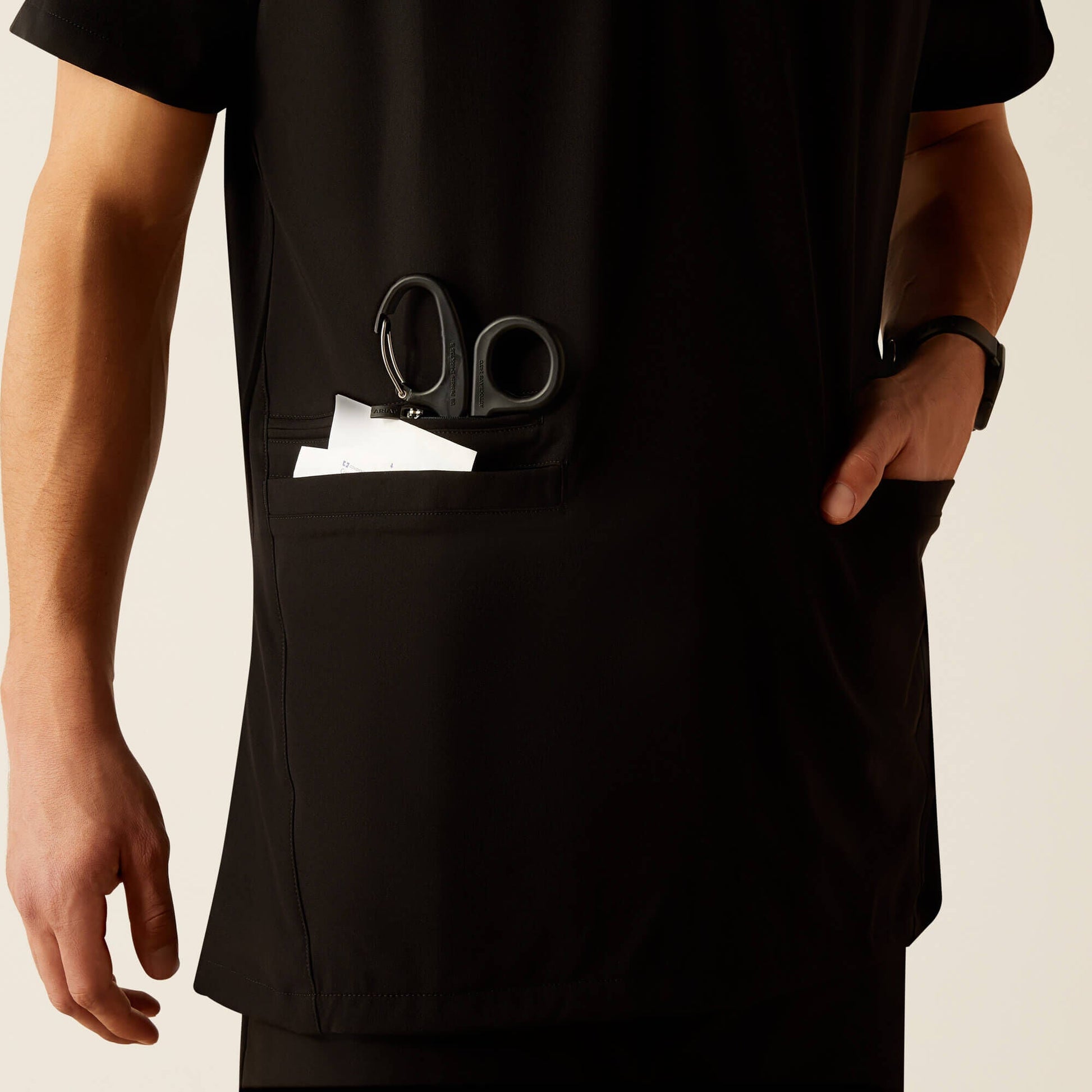 Derham 6 Pocket Scrub Top Men | Ariat on sale
