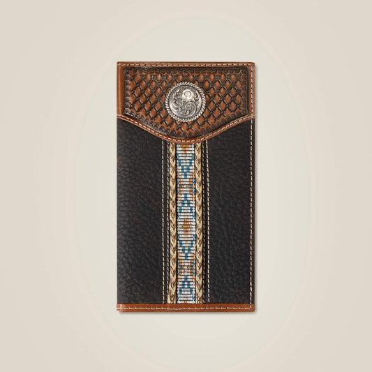 Braided Trim Rodeo Wallet Men | Ariat for sale