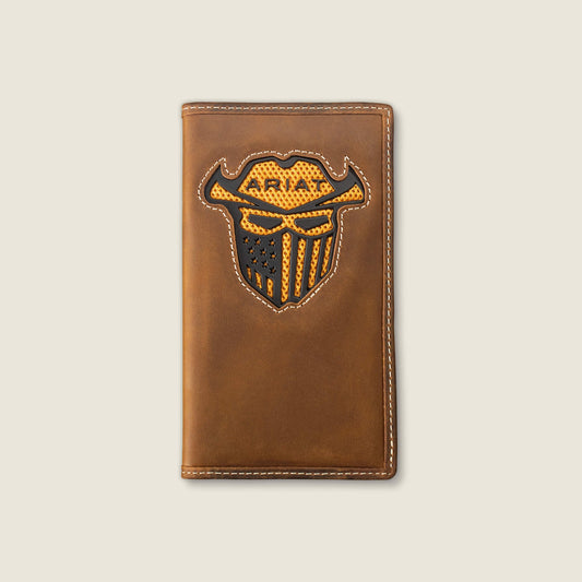 Work Roughneck Label Canvas Trifold Wallet Men | Ariat outlet