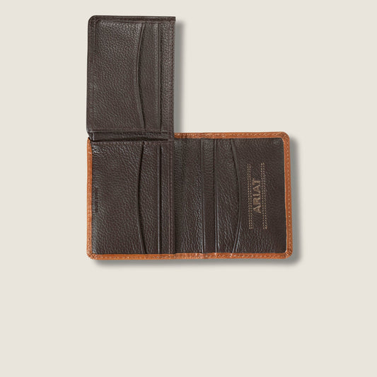 Weaved Bifold Wallet Men | Ariat on sale