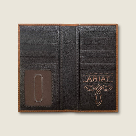 Ariat Logo Print Rodeo Wallet Men | Ariat discount