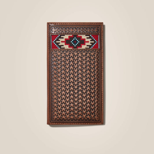 Rodeo Wallet Beaded Basketweave Men | Ariat online