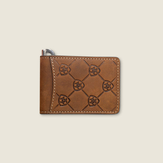 Ariat Logo Print Money Clip Wallet Men | Ariat sale