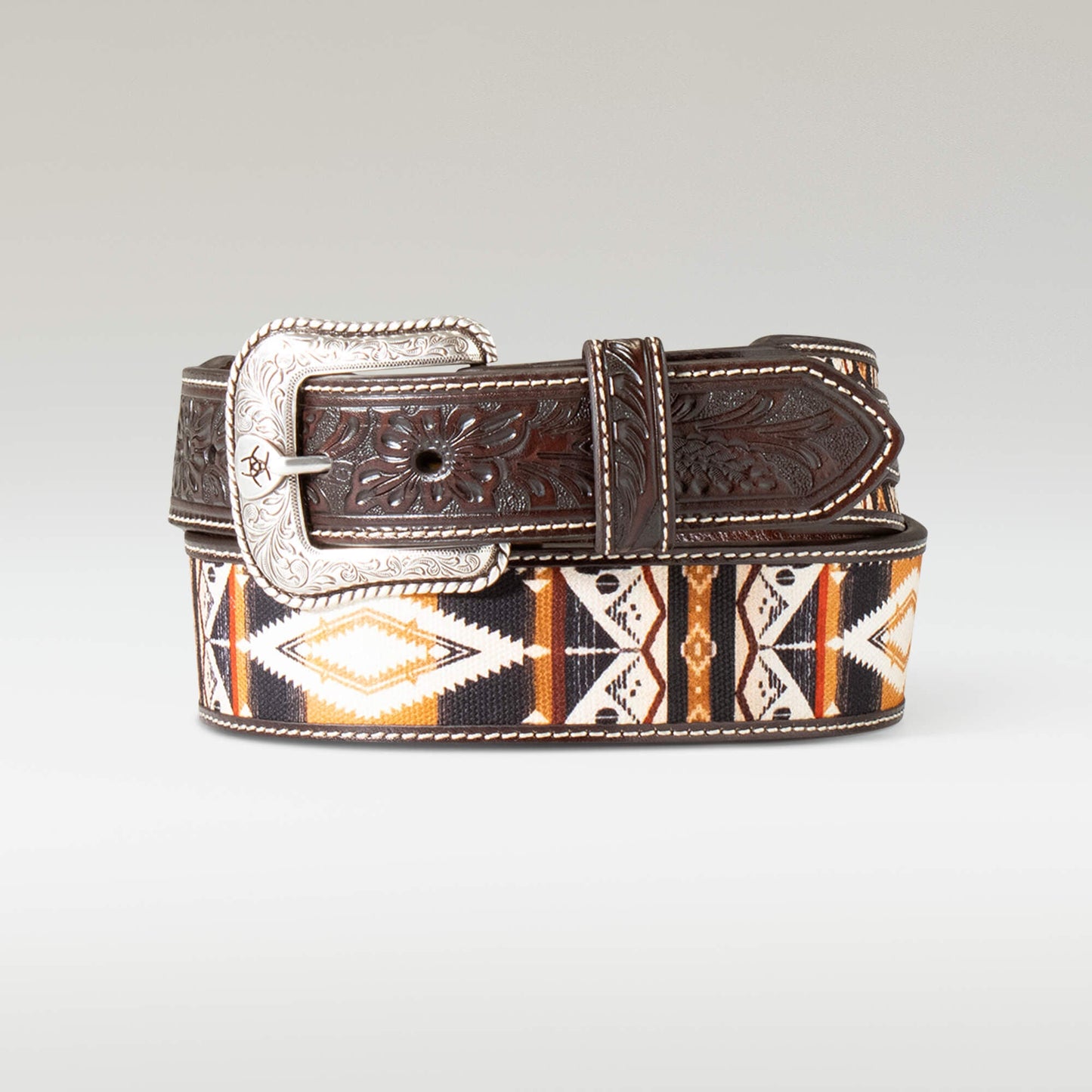 Floral Inlay Belt Men | Ariat outlet