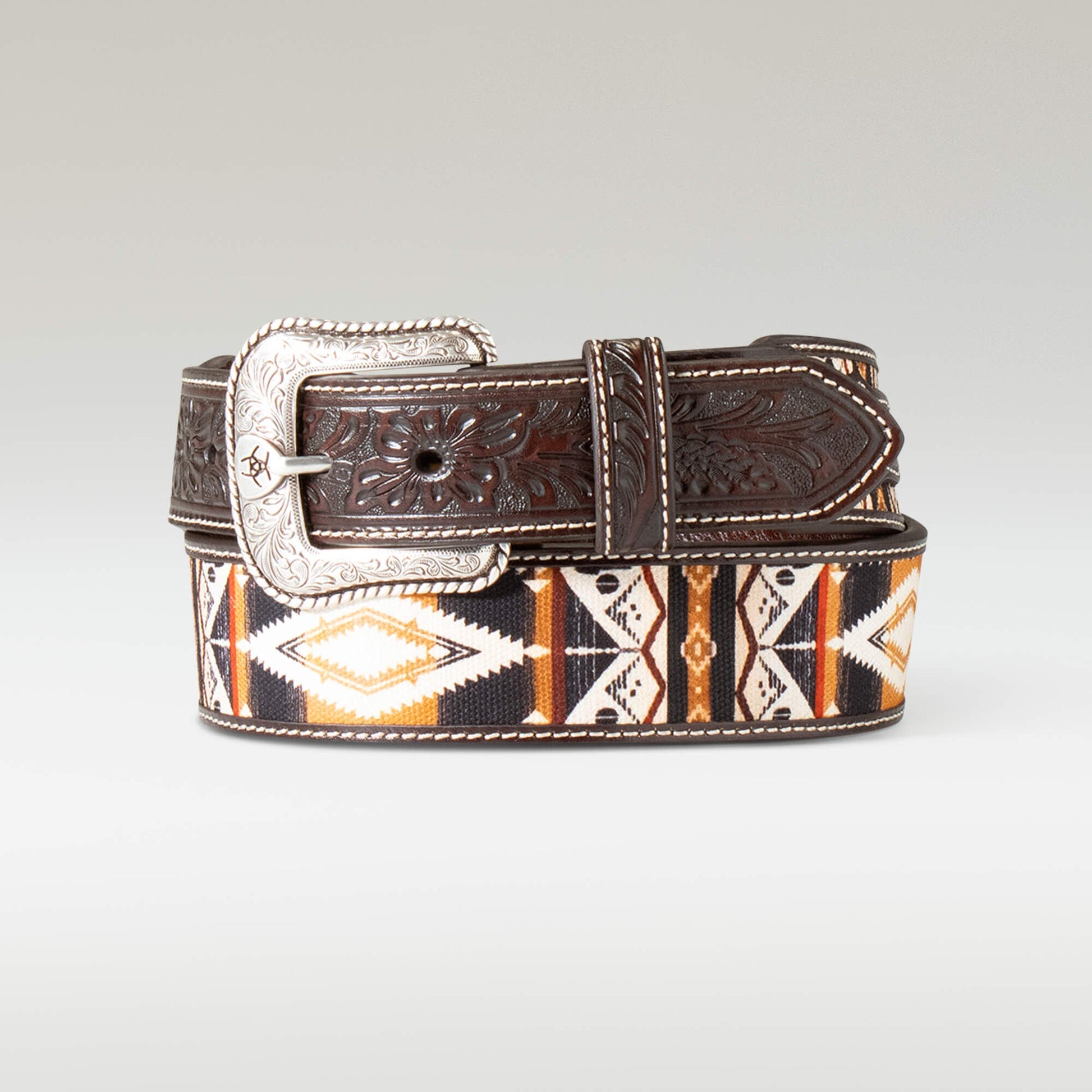 Floral Inlay Belt Men | Ariat outlet