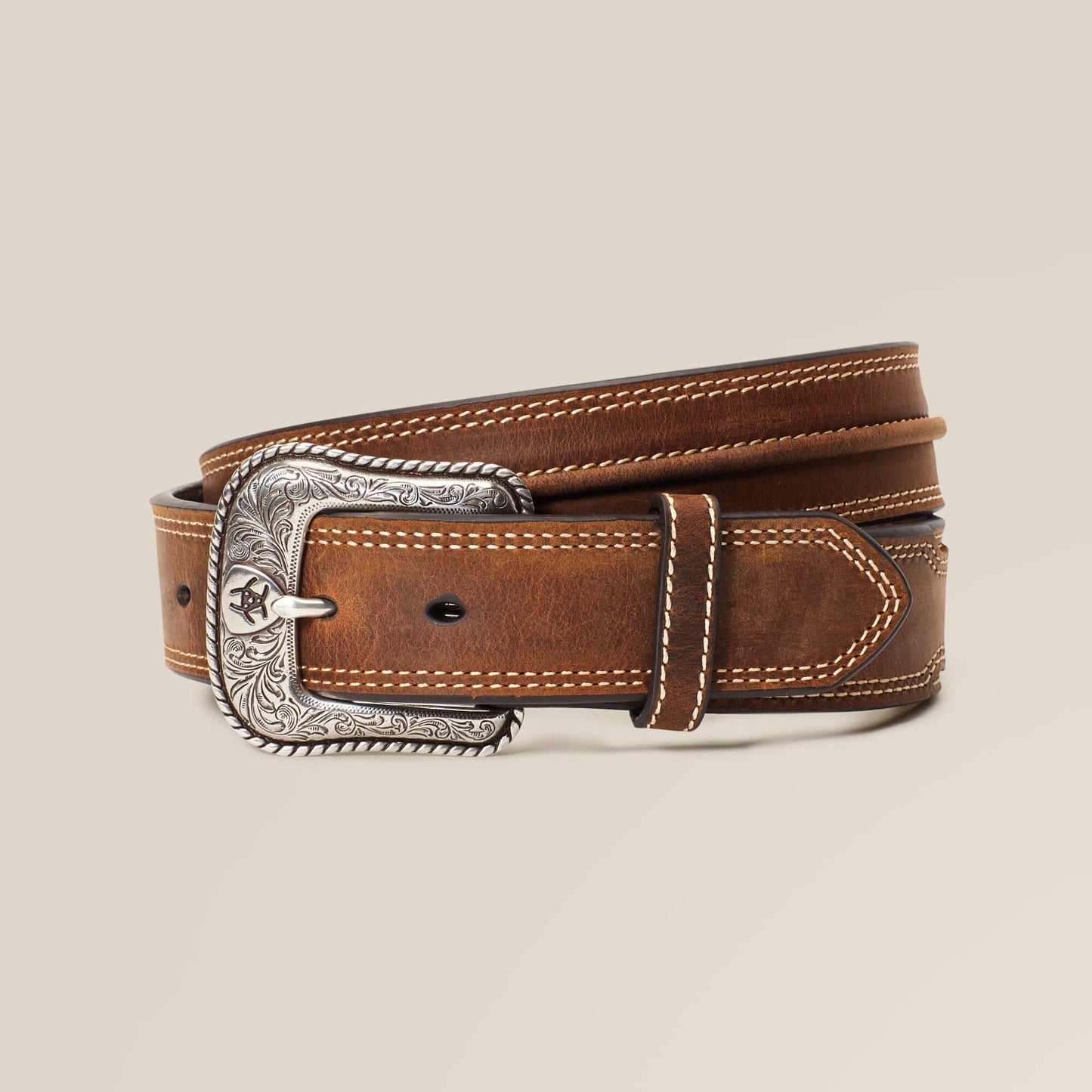 Center Ridge Tan Belt Men | Ariat on sale