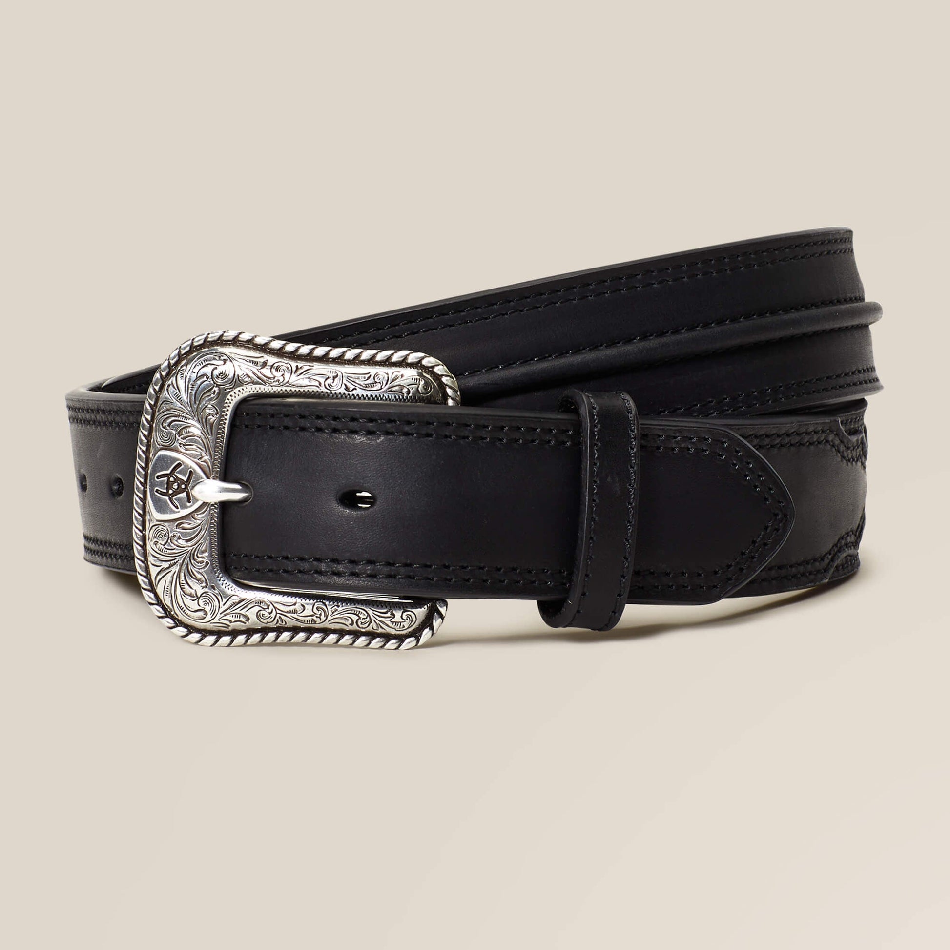 Center Ridge Black Belt Men | Ariat on sale