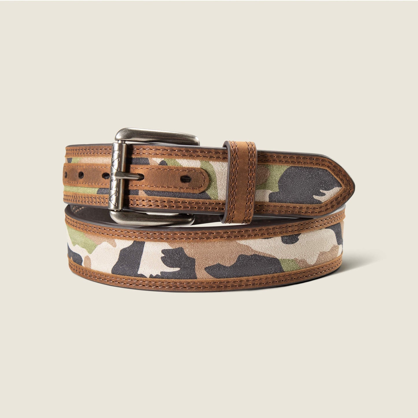 Work Camo Suede Inlay Belt Men | Ariat for sale