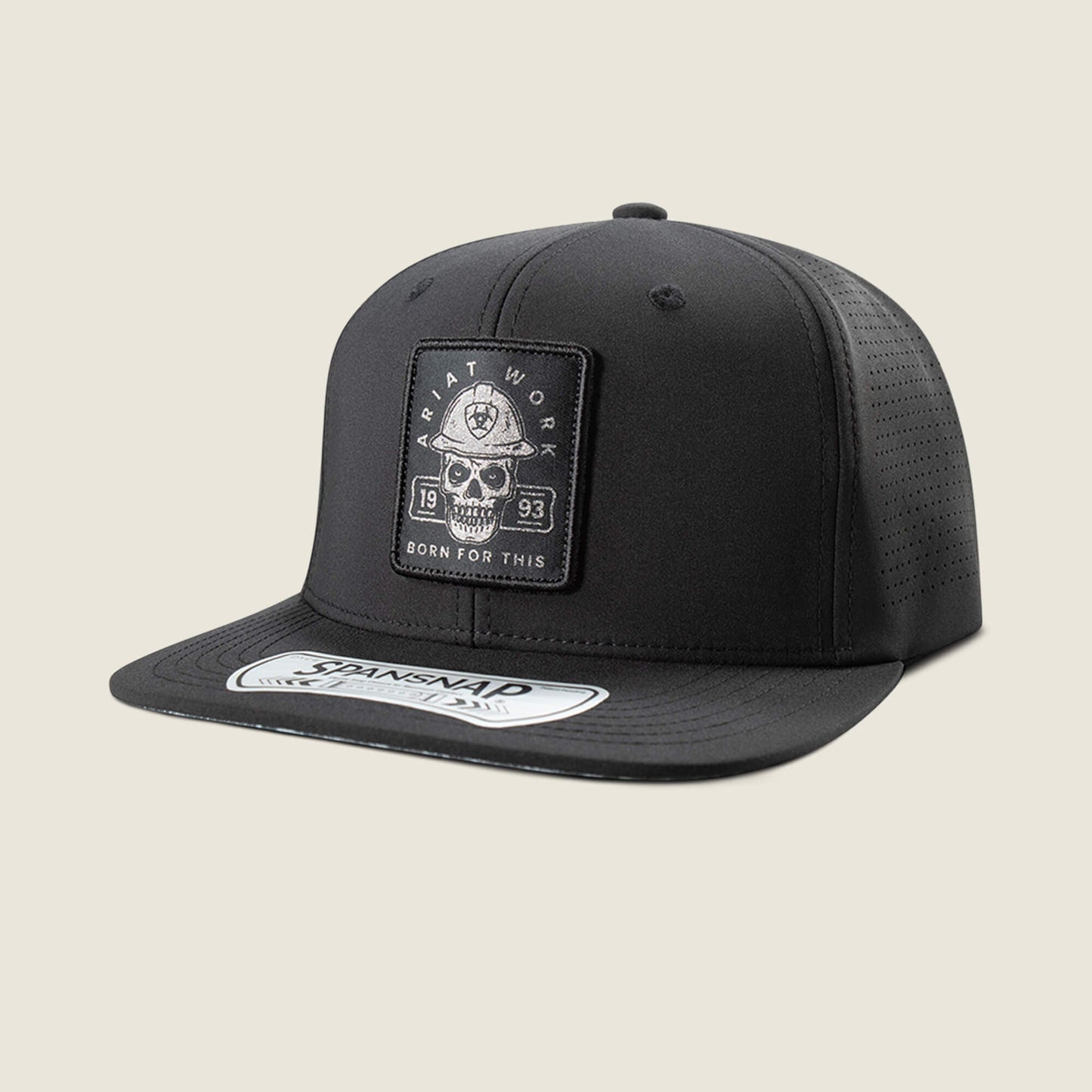 Work Roughneck Reflective Patch Snapback Cap Men | Ariat online