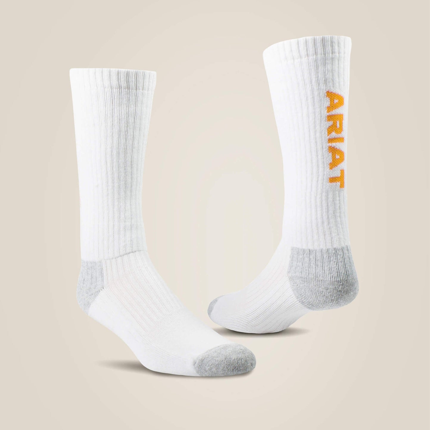 Premium Ringspun Cotton Mid Calf Work Sock 3 Pair Pack Men / Women | Ariat discount