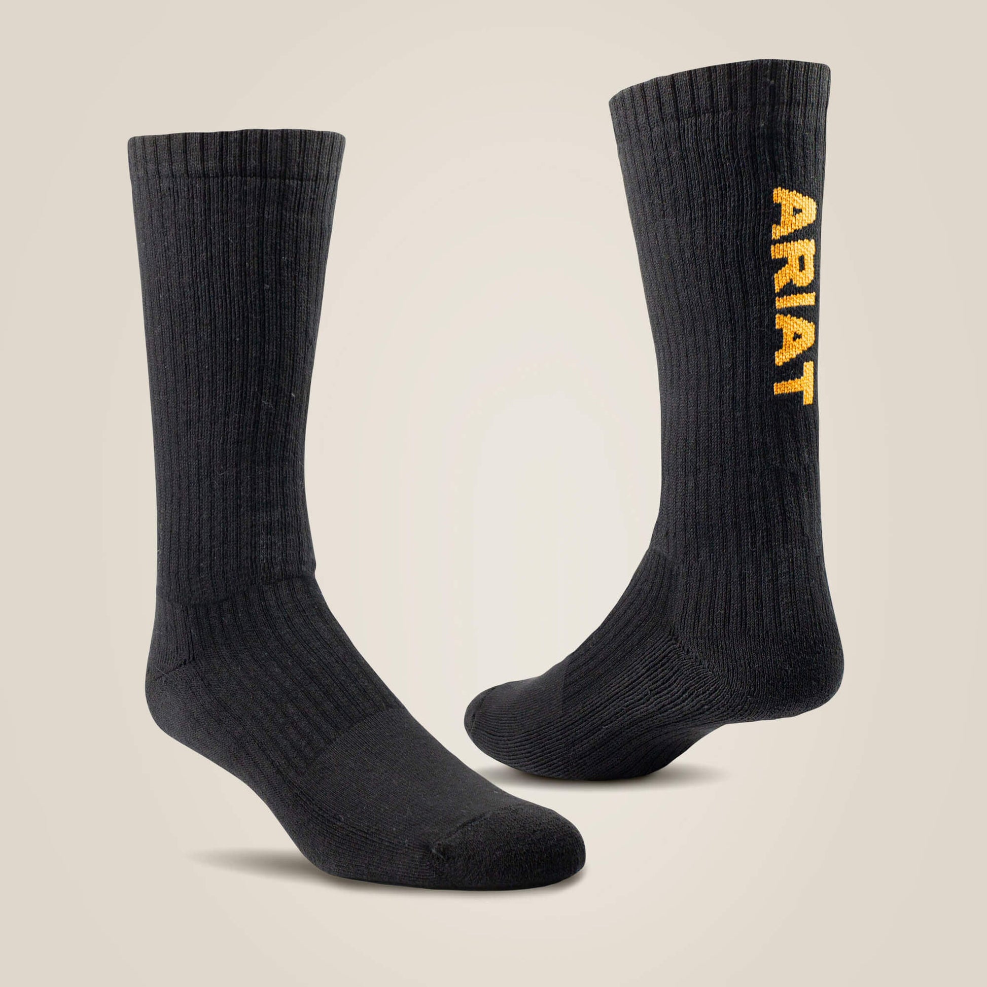 Premium Ringspun Cotton Mid Calf Work Sock 3 Pair Pack Men / Women | Ariat online shop