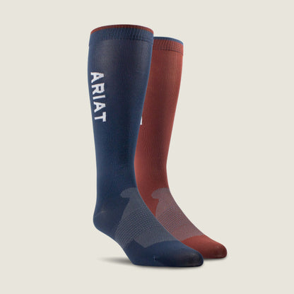 AriatTEK Essential Performance Sock 2 Pair Multi Color Pack Men / Women | Ariat online shop