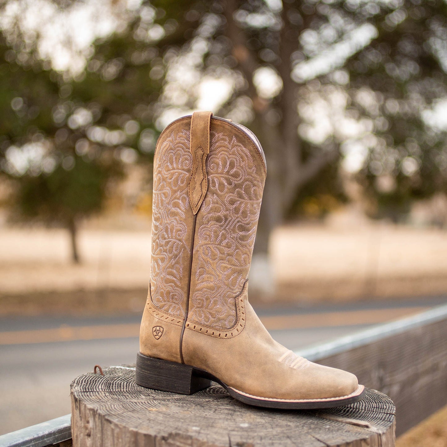 Round Up Remuda Wide Square Toe Western Boot Women | Ariat on sale