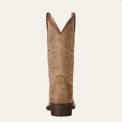 Round Up Remuda Wide Square Toe Western Boot Women | Ariat on sale
