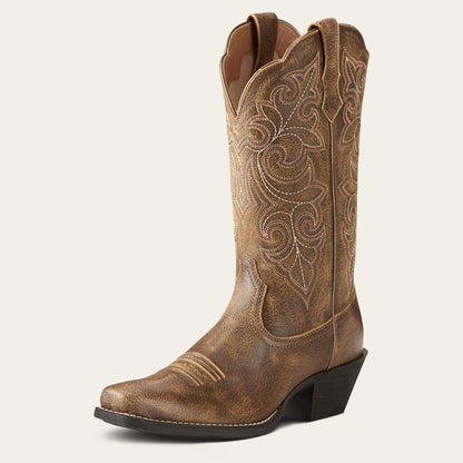 Round Up Square Toe Western Boot Women | Ariat discount