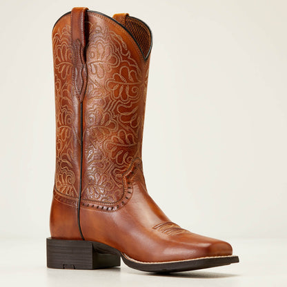 Round Up Remuda Wide Square Toe Western Boot Women | Ariat online shop