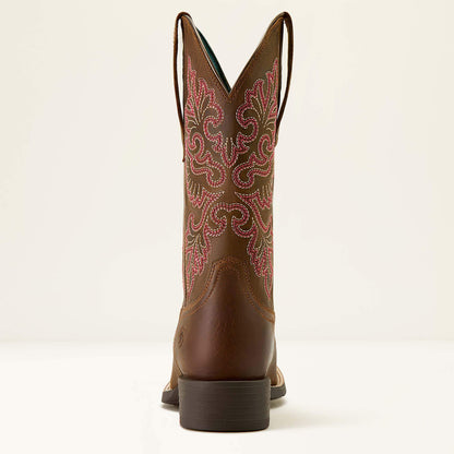Round Up StretchFit Wide Square Toe Western Boot Women | Ariat on sale