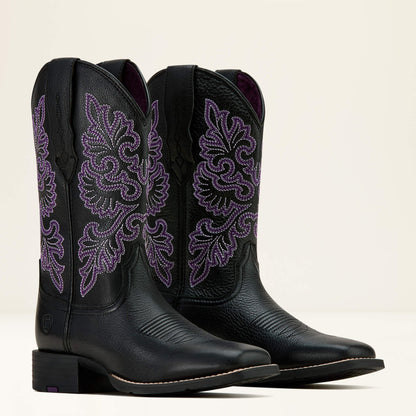 Round Up StretchFit Wide Square Toe Western Boot Women | Ariat on sale