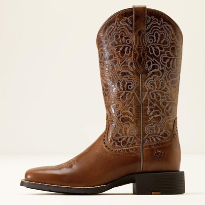 Round Up Remuda Wide Square Toe Western Boot Women | Ariat online