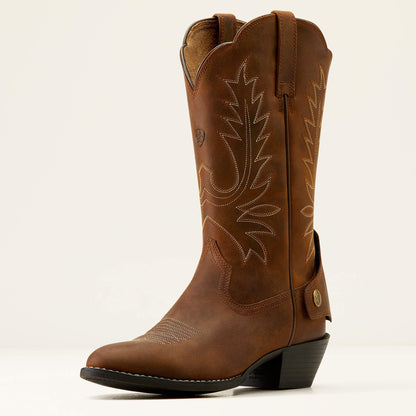 Heritage R Toe EZ Zip Western Boot Women | Ariat online shop