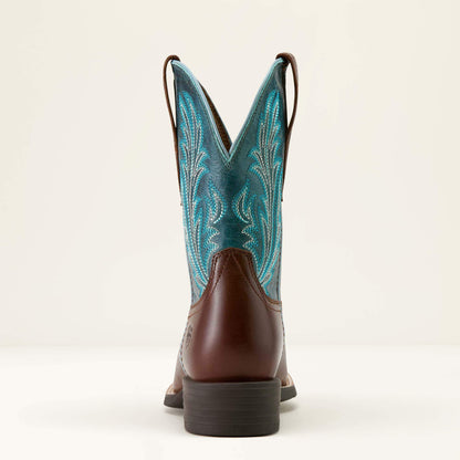 Round Up Filly Wide Square Toe Western Boot Women | Ariat online