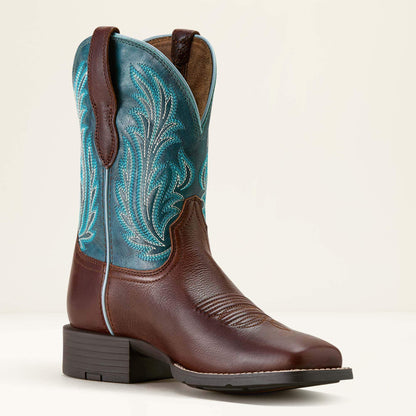 Round Up Filly Wide Square Toe Western Boot Women | Ariat online