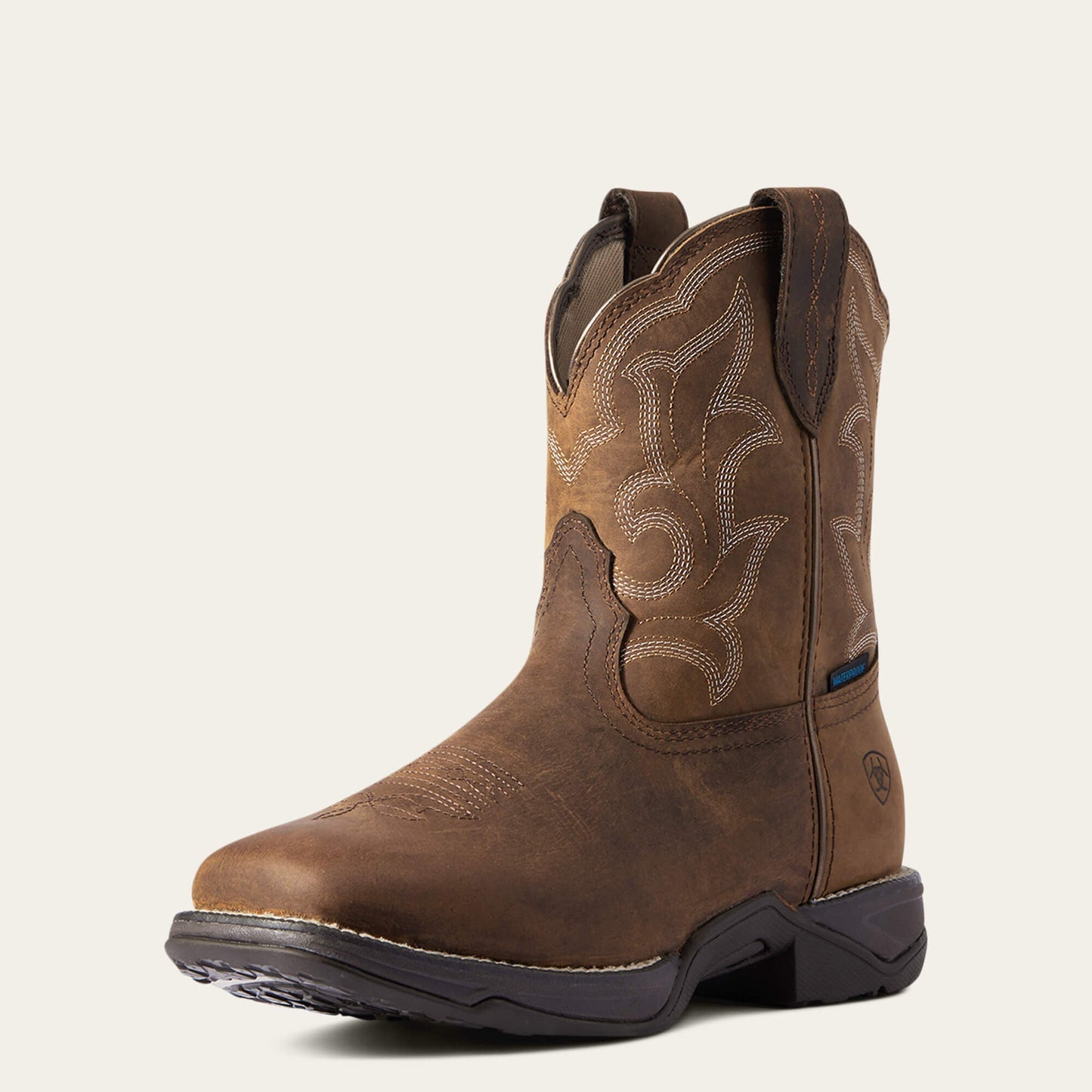 Anthem Shortie II Waterproof Square Toe Western Boot Women | Ariat for sale