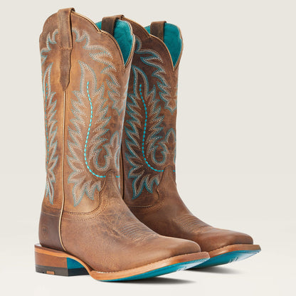 Frontier Tilly Wide Square Toe Western Boot Women | Ariat online