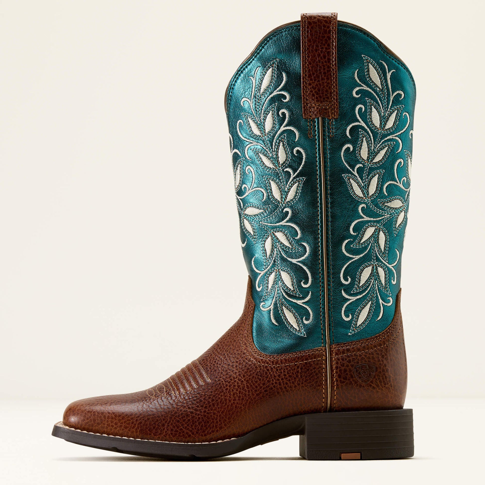 Round Up Holly Wide Square Toe Western Boot Women | Ariat discount