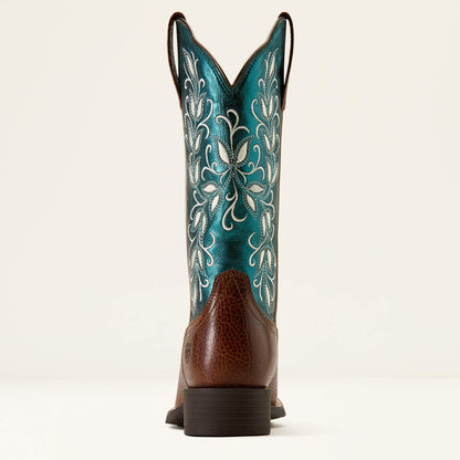 Round Up Holly Wide Square Toe Western Boot Women | Ariat discount