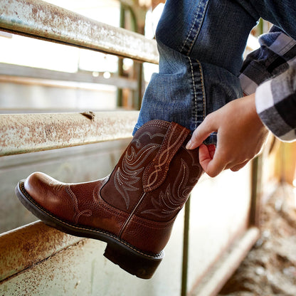 Fatbaby Heritage Dapper Western Boot Women | Ariat on sale