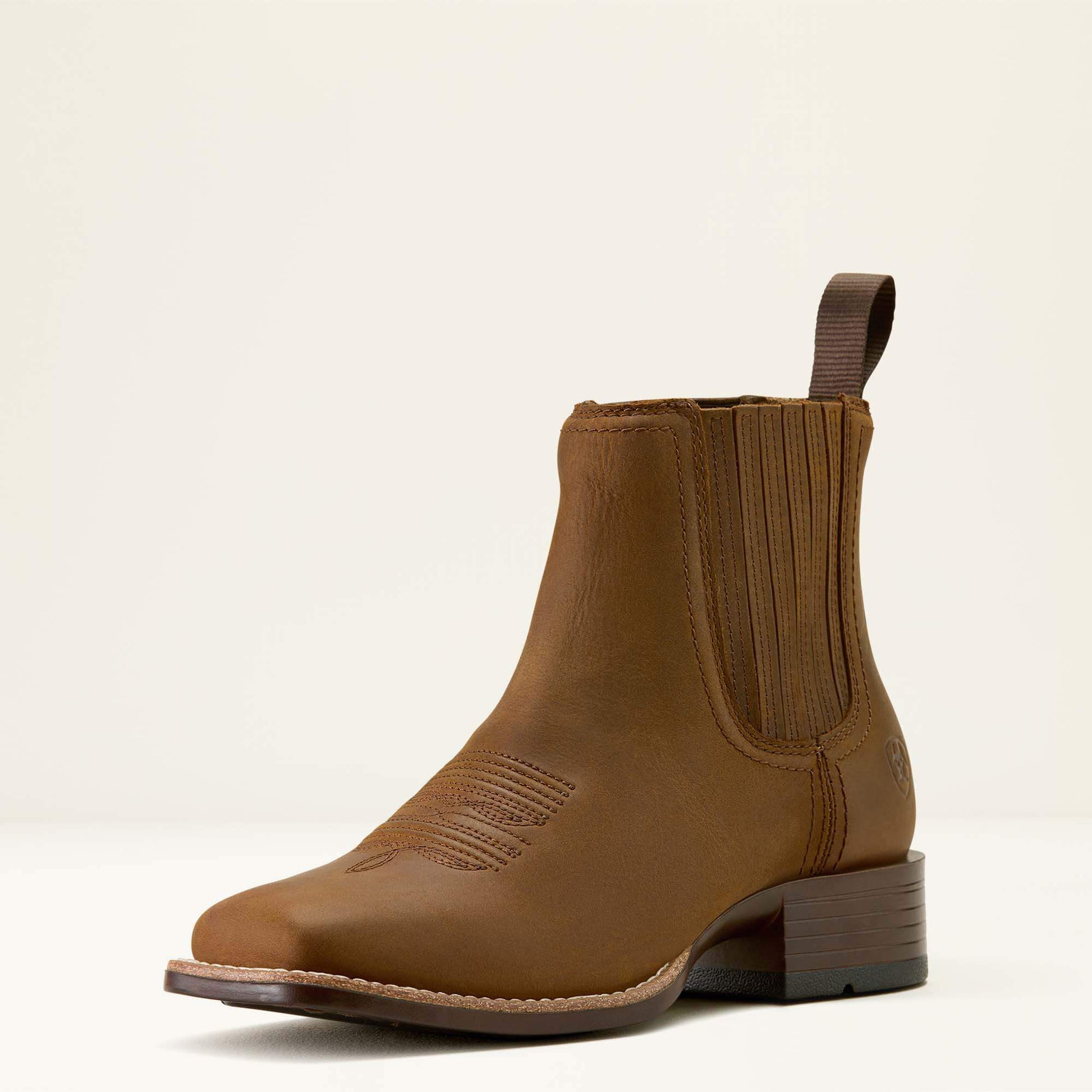 Booker Chelsea Wide Square Toe Western Boot Women | Ariat discount