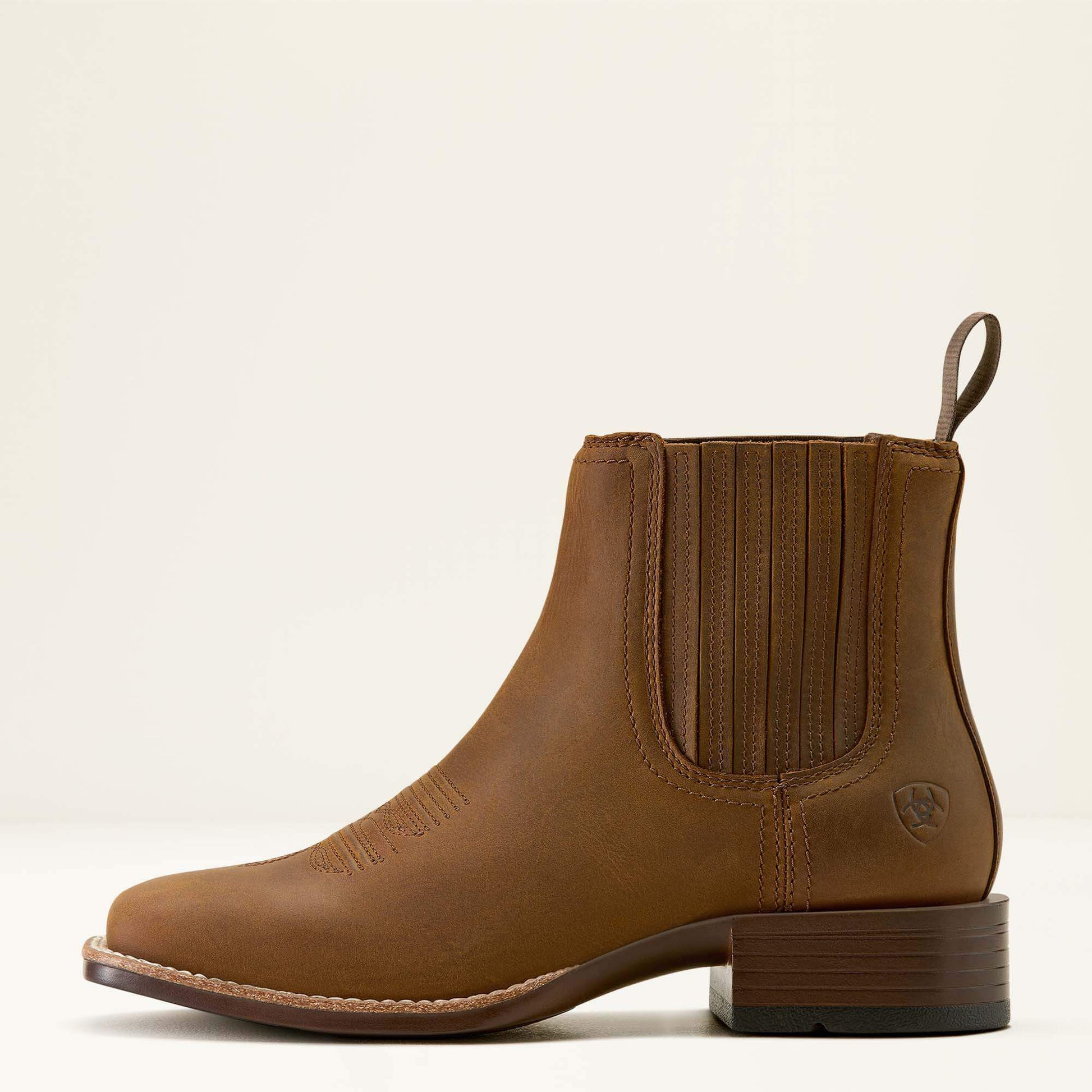 Booker Chelsea Wide Square Toe Western Boot Women | Ariat discount