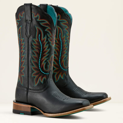 Frontier Tilly Wide Square Toe Western Boot Women | Ariat sale