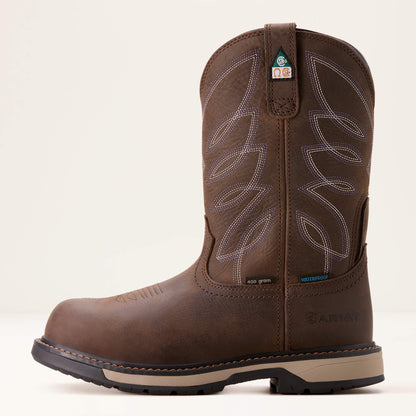 Riveter CSA Glacier Grip Waterproof 400g Composite Toe Work Boot Women | Ariat sale