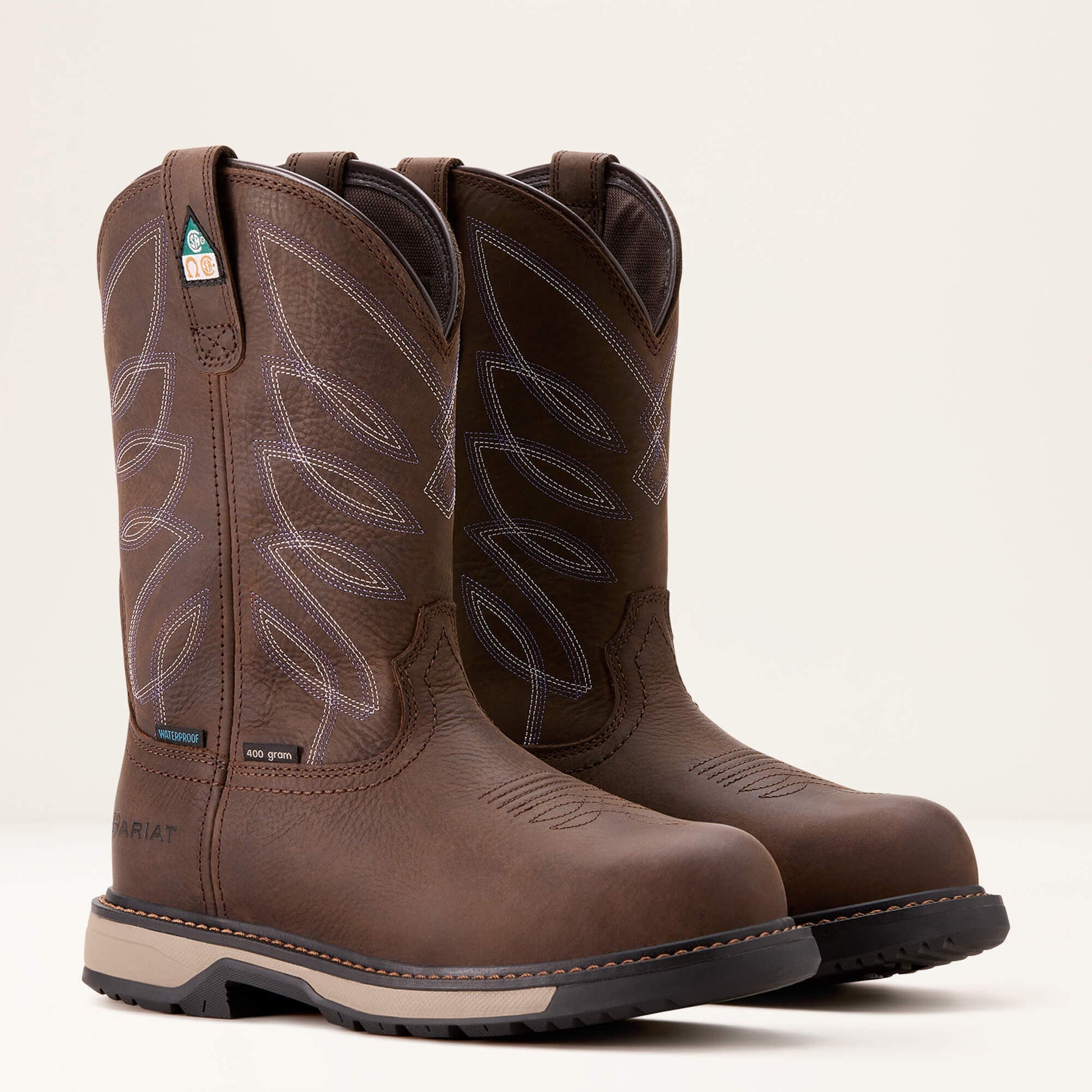 Riveter CSA Glacier Grip Waterproof 400g Composite Toe Work Boot Women | Ariat sale
