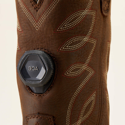 Riveter Pull-On BOA CSA Waterproof Composite Toe Work Boot Women | Ariat for sale