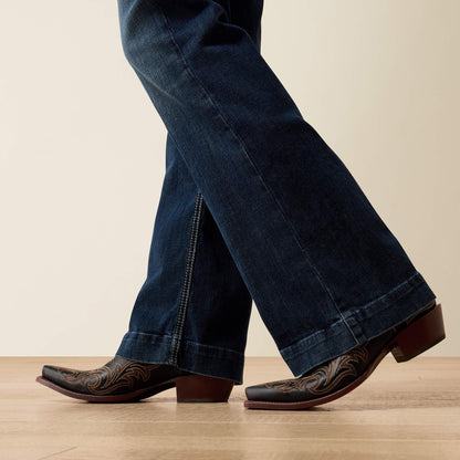 Trouser Perfect Rise Aisha Wide Leg Jean Women | Ariat online