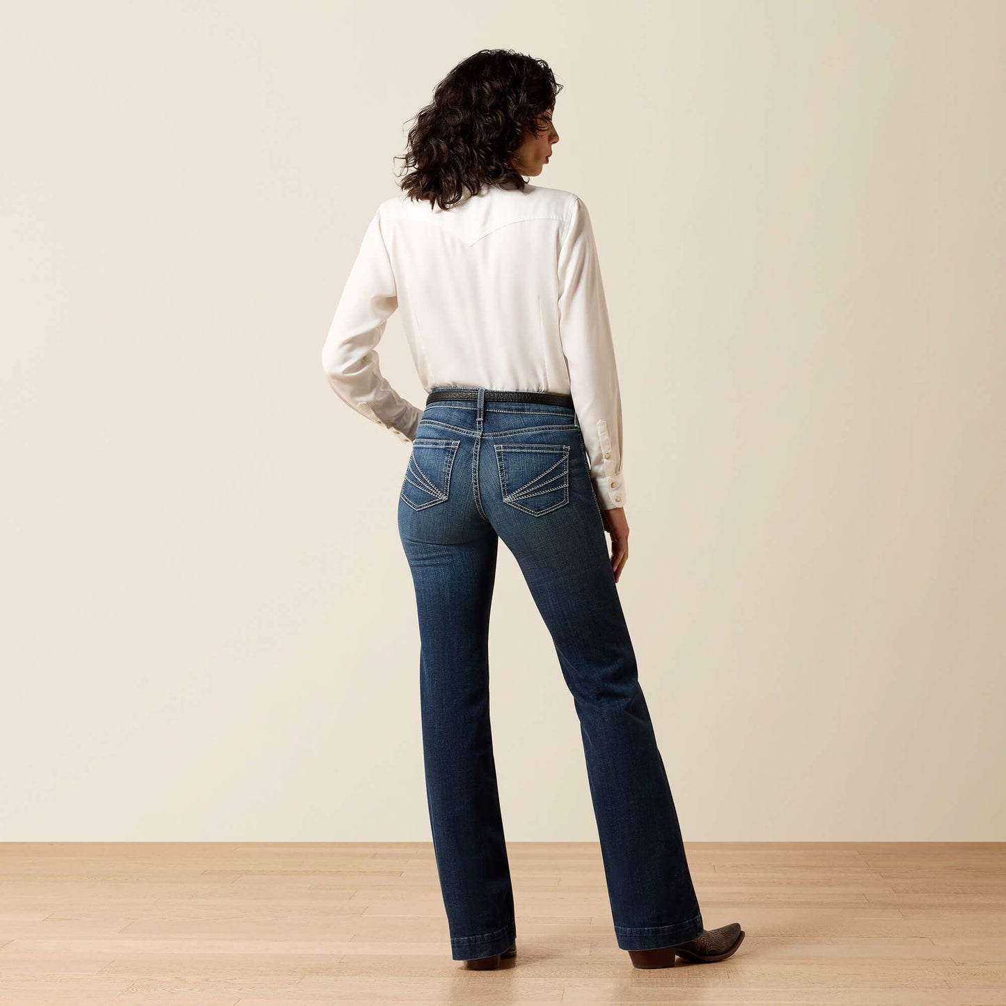 Trouser Perfect Rise Aisha Wide Leg Jean Women | Ariat online